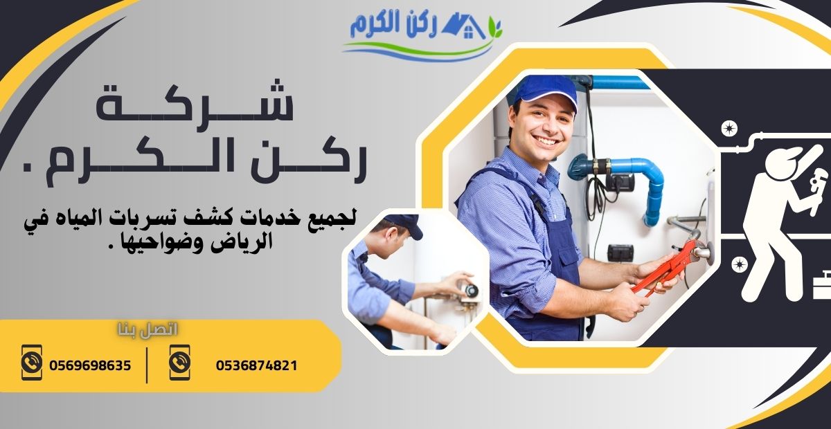 شركة كشف تسربات المياه